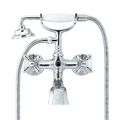 MODONA Shower Faucet 6" 2-Handle Tub Porcelain ...
