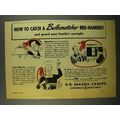 1942 General Electric G-E Mazda Lamps Ad - Bulb...