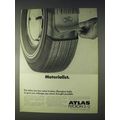 1970 Atlas Plycron 2 Plus 2 Tires Ad - Materialist