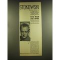 1937 100 Men and a Girl Movie Advertisement - L...