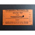 Gloucestershire Warwickshire Railway OAP Ticket