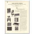 Young Radiator Company 1935 vintage heating cat...