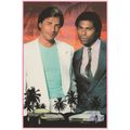 Miami Vice Original TV Show Rare Deleted Postcard