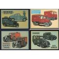 Morris Light Vans GPO Old Transport 4x Postcard s