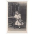 Young Girl Child Studio Postcard Publisher W Wa...