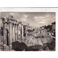 Roma Forum Italy Real Photo Postcard posted 195...