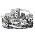 East Cowes Castle, Isle Of Wight, England, 1840...
