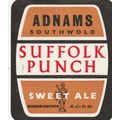 BEER BOTTLE LABEL - ADNAMS BREWERY - SUFFOLK PU...