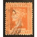 AUSTRALIAN STATES..-victoria SG 313 USED 1d #1