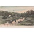 Bournemouth Gardens showing a donkey cart Bournemoth Dorset Postcard (QDOR472)