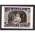 MRS WINSLOWS SOOTHING SYRUP ( REPRODUCTION CARD...