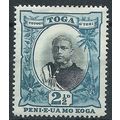 Tonga 1897 SG43 2 1/2d Black & Blue Mounted Mint..