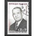 FRANCE N° 1412 YVERT OBLITERE ( USED )