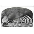 London - Baker Street Underground Station in 18...