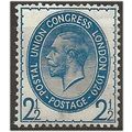 1929 SG437 2 1/2d Blue PUC Mounted Mint . .. .
