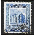 VENEZUELA 1953 20c BLUE G.P.O CARACUS SG1237 FI...