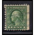 Used 462 1c George Washington Barely Clears BPS...