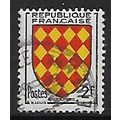 FRANCE 1954 PROVINCIAL COAT OF ARMS 2F ANGOUMOI...