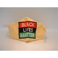 New Yellow Black Lives Matter Face Mask