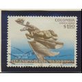Colombia Stamp Scott #C453, Used
