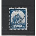 Burma.J92 10c Elephant carrying log (Blue).Fine...