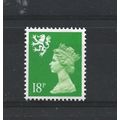 Scotland.S60 18p Bright Green.Unmounted Mint.Aug25