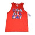 Love & Pineapples USA All Day Red Tank Top Size...