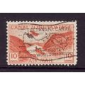 CANAL ZONE 1931 10c ORANGE SG 129 FINE USED