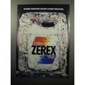 1989 Zerex Antifreeze Coolant Ad - Extreme Cond...