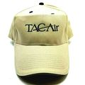 TacAir / Tac Air Tan Embroidered Trucker Hat Ba...