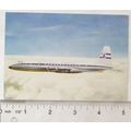 old postcard Britannia Airways Prop Jet