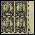 588, Mint NH 7¢ Plate Block of Four Stamps CV $...
