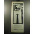 1957 Arrow Dart Shirt Ad - Naturally American.. Naturally Arrow