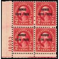 647, Mint NH 2¢ Plate Block of Four SCV $180.00...
