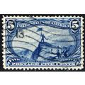 288, Used 5¢ VF+ And Fault Free - Trans-Mississ...