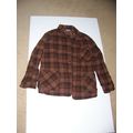PENDLETON WOOL BUTTON FRONT SHIRT MENS MEDIUM B...
