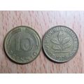 1979f 10 Pfennig Germany Coin