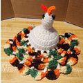 Handmade Crochet Muti Colored Turkey? Thanksgiv...