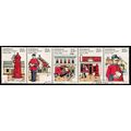 Australia 1980 National Stamp Week Strip of 5 x...