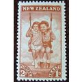 New Zealand 1942 Health Stamps 2d Boy and Girl ...