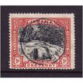JAMAICA 1901 SG32 1d SLATE BLACK AND RED FINE USED