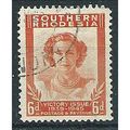 Southern Rhodesia 1947 SG67 6d Orange Victory F...