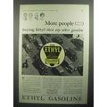 1930 Ethyl Gasoline Ad - More People Buying