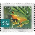 AUSTRALIA, AMPHIBIAN, Orange-thighed Tree Frog,...