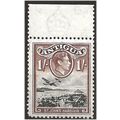 Antigua 1938 SG105 1/- Black & Brown Unmounted ...