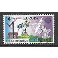 BELGIUM 1979 EUROPA 14F SATELLITE AND DISH AERI...