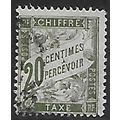 Po Mi 35: 20 c. olive-green Postage Due Stamp, ...