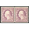 493, Mint NH XF/Superb 3¢ Coil Pair - PSE Grade...