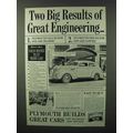 1939 Plymouth Roadking Two-Door Touring Sedan Ad
