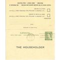 Canada #P92 Postal Reply Card Reply Half USED 1...